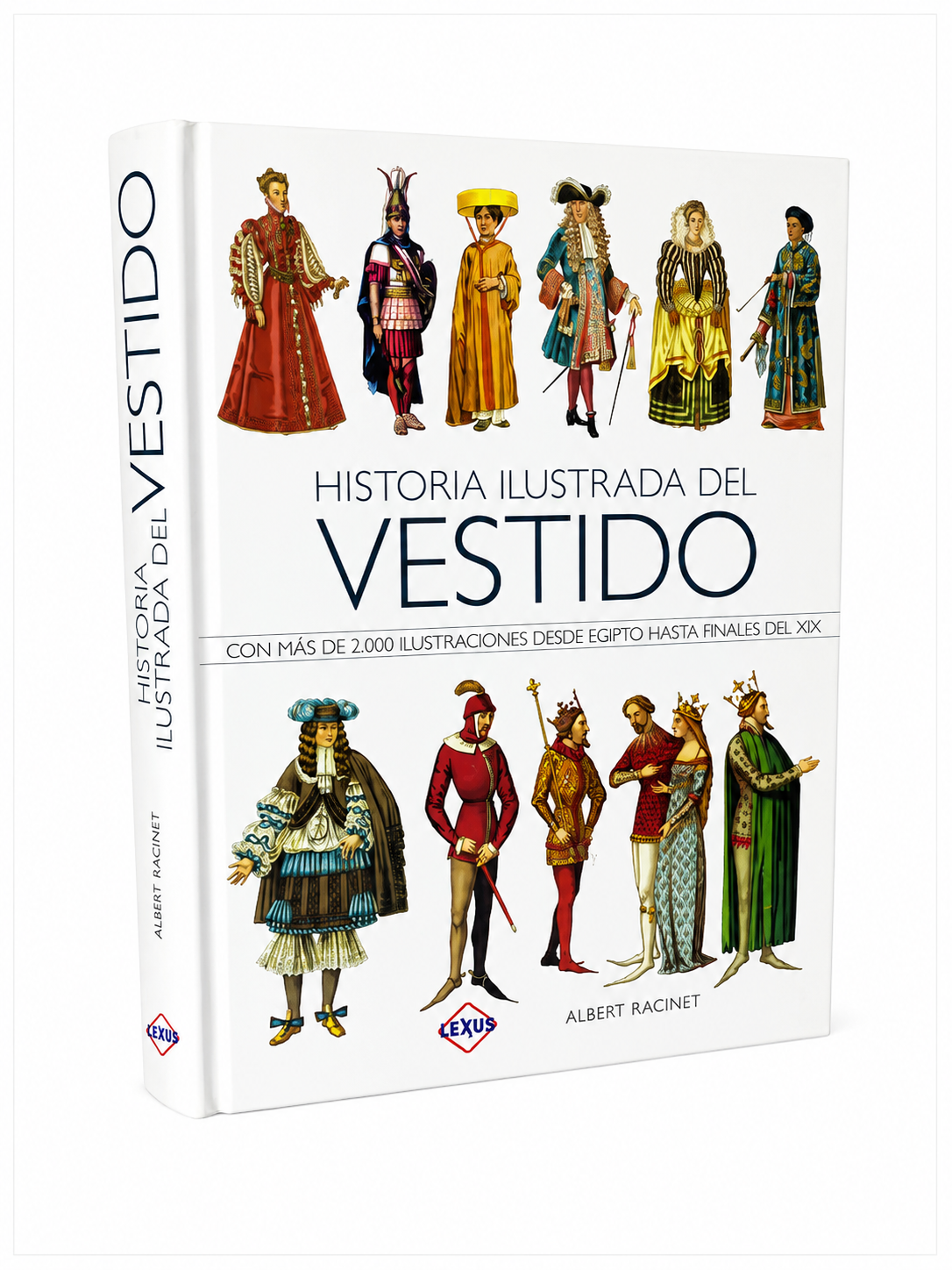 Historia ilustrada del vestido — Albert Racinet